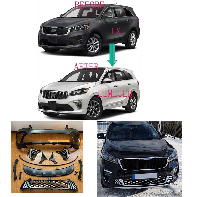 full grille bumper body kit for Kia sorento 2015 2016 2017 2018 2019 2020