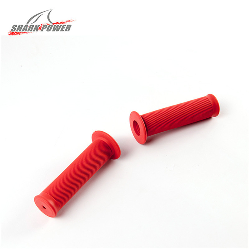 Shark Power Motorcycle Refitting Accessories Cnc Motorcycle Handlebar Cover Accelerator Handle Bar Grips Glue