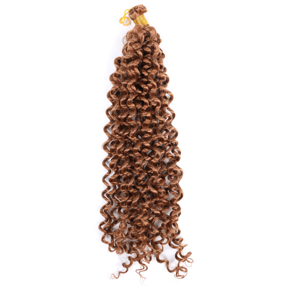 Synthetic hair extension freetress water wave crochet hair pieces for women