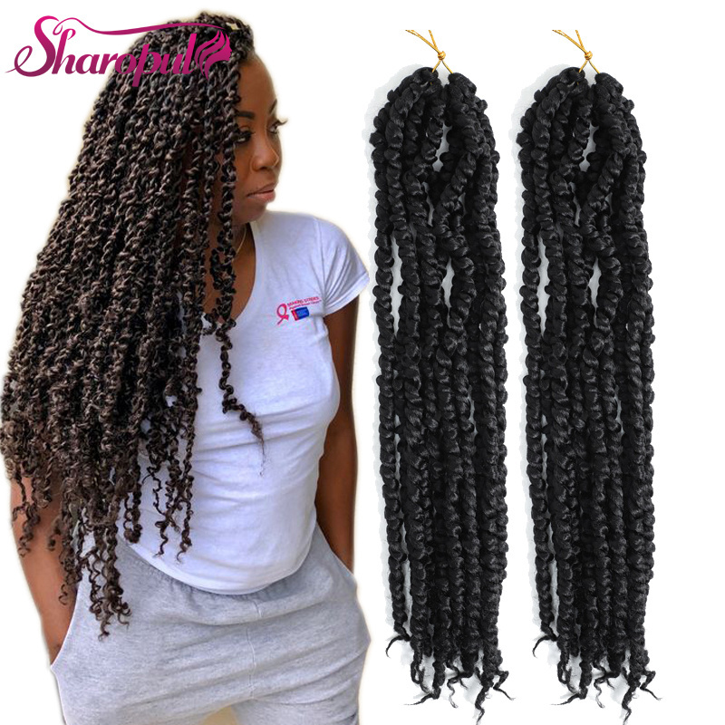 Passion Twist Crochet Hair for Women 18