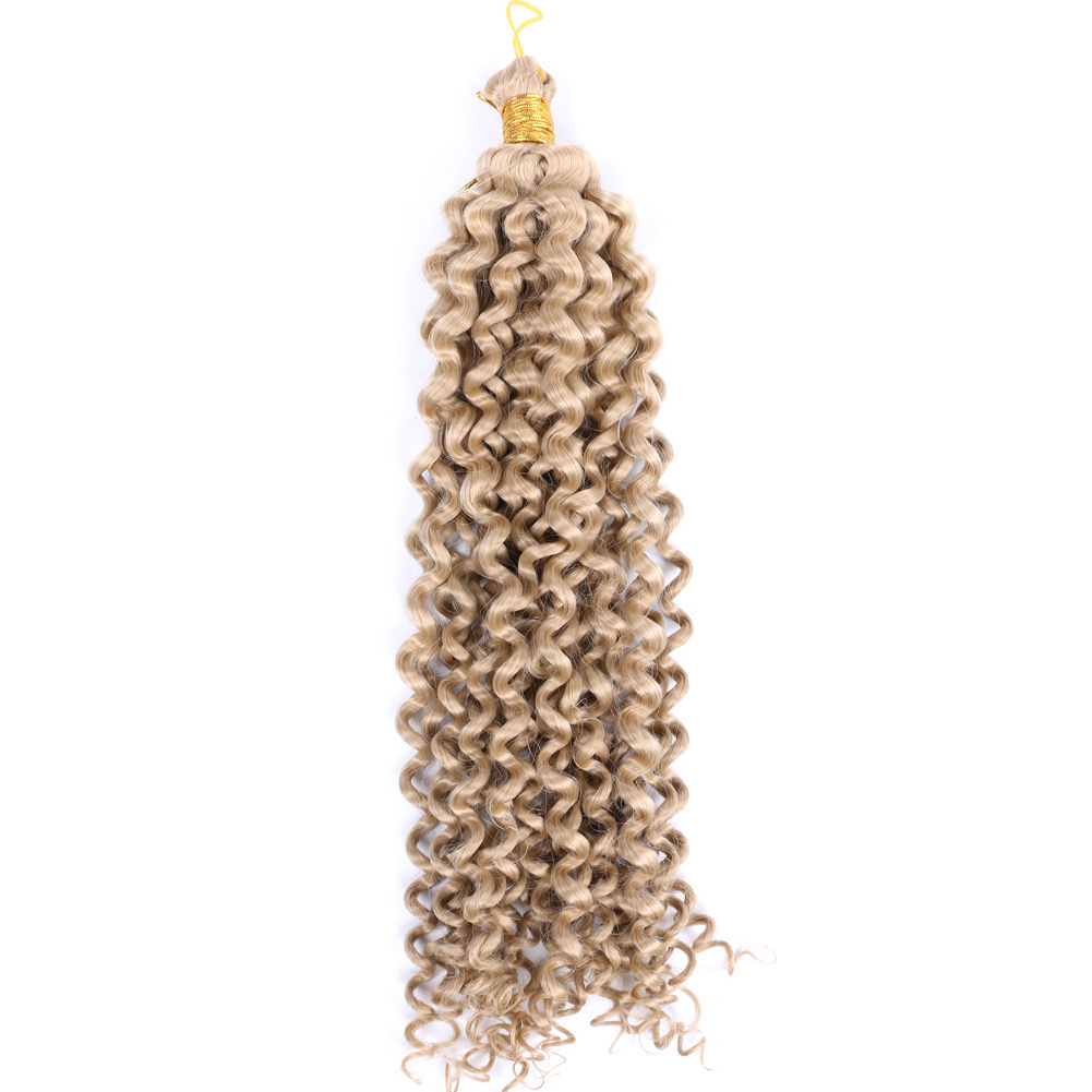 Synthetic hair extension freetress water wave crochet hair pieces for women