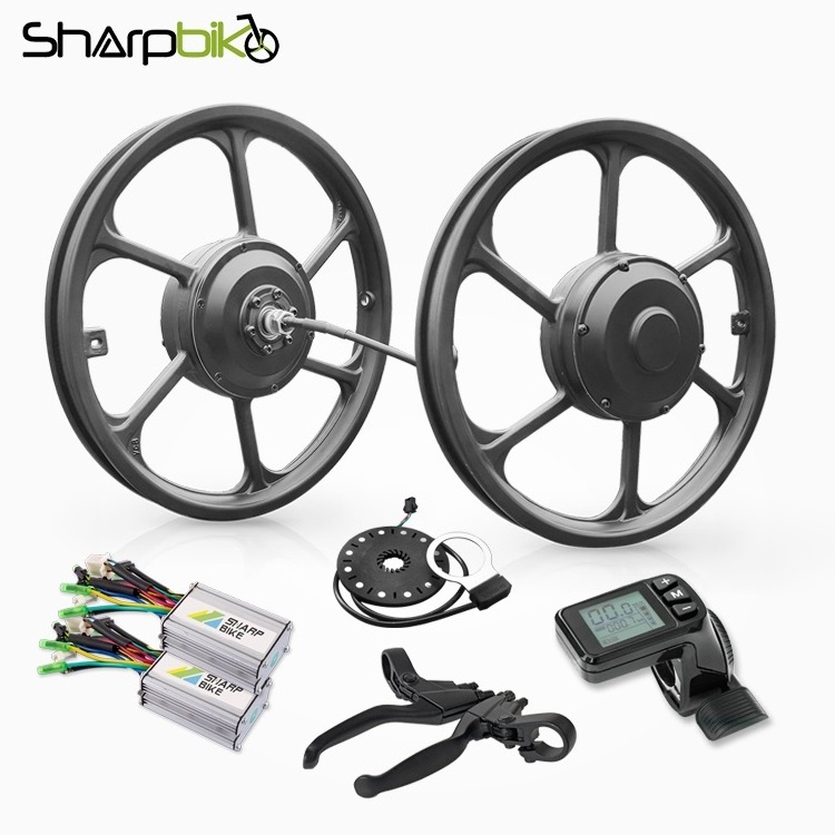 16 Inch 48V 250W Electric Tricycle Hub Motor Kits