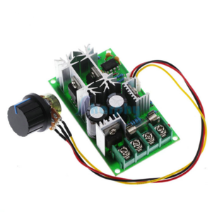 DC10-60V 12V 24V Motor Speed Control Regulator PWM Motor Speed Controller Switch 20A Current Regulator High Power Drive Module