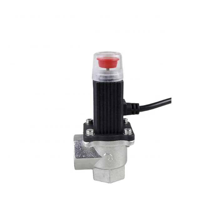 Liquefied Petroleum Gas and Natural Gas Emergency Cut-off Solenoid Valve Home Safety Alarm System Solenoid valve DC12