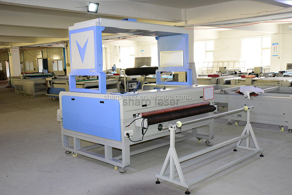 dual head c02 laser cutting machine sublimation