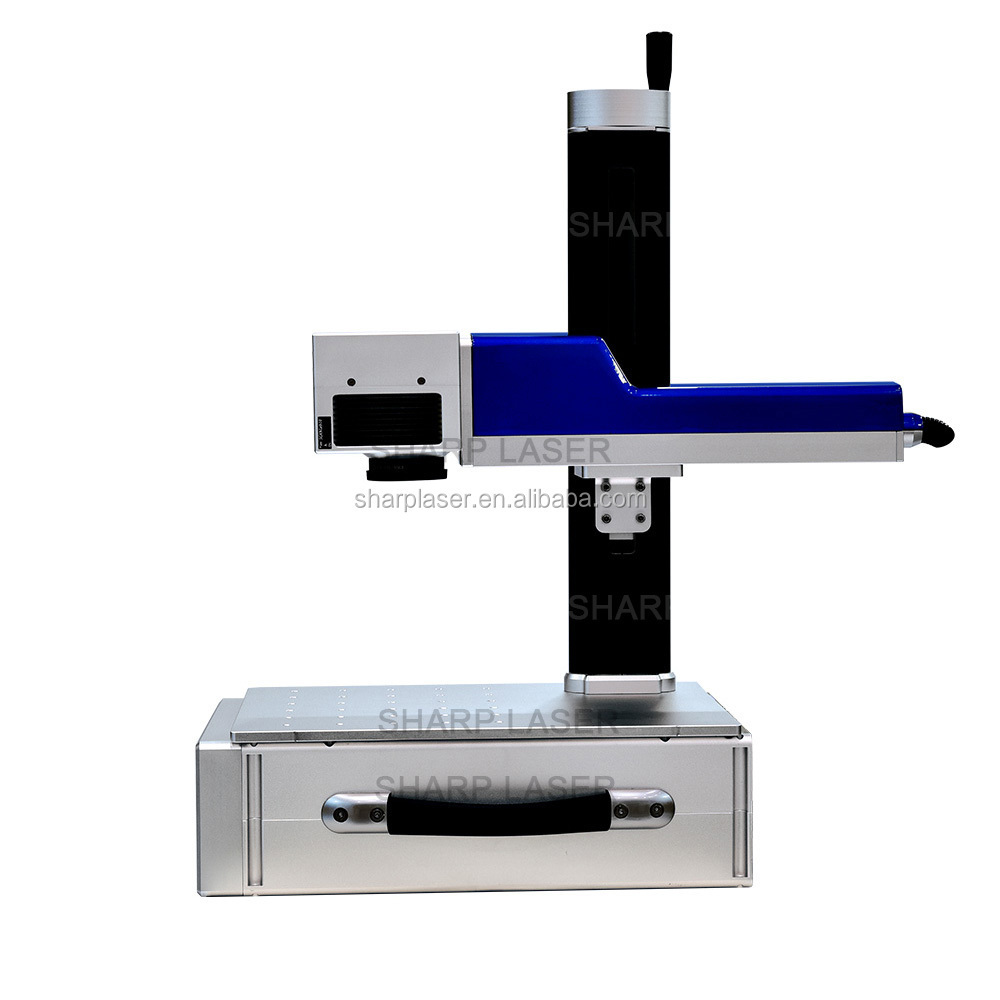 MF20 machine laser printing on metal