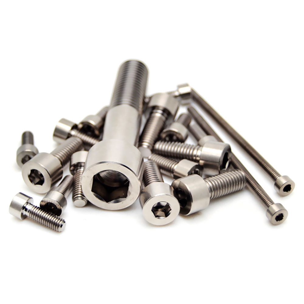 Hot Selling Titanium Alloy Bolts And Screws Samples With All Styles