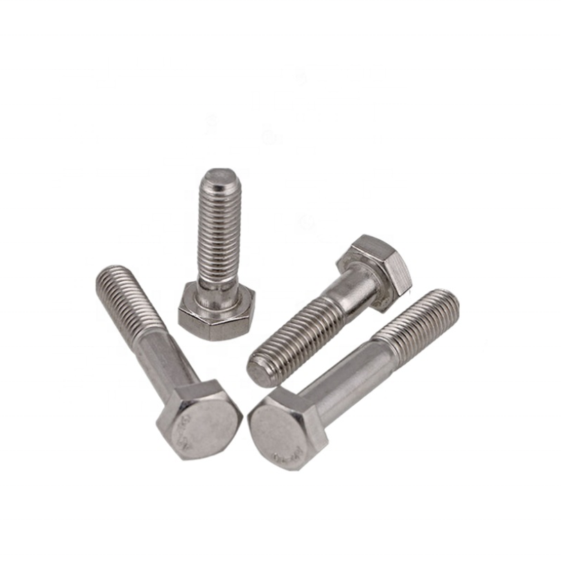 manufacturing DIN931 DIN933 M9 M38 stainless hex bolts and nut