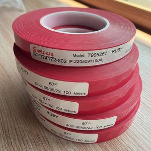 SHELDAHL Flexible Adhesive Belt Joint Tape for Making Abrasive Sanding Belt Size 19mmx100m Ruby/Blue/Pink/White T906267/T188467