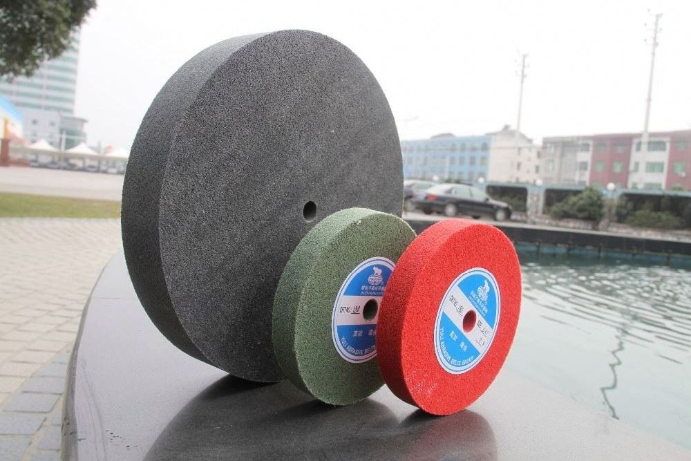 High Quality Red Non Woven Grinding Grind Wheel Polishing  8*1*3/4