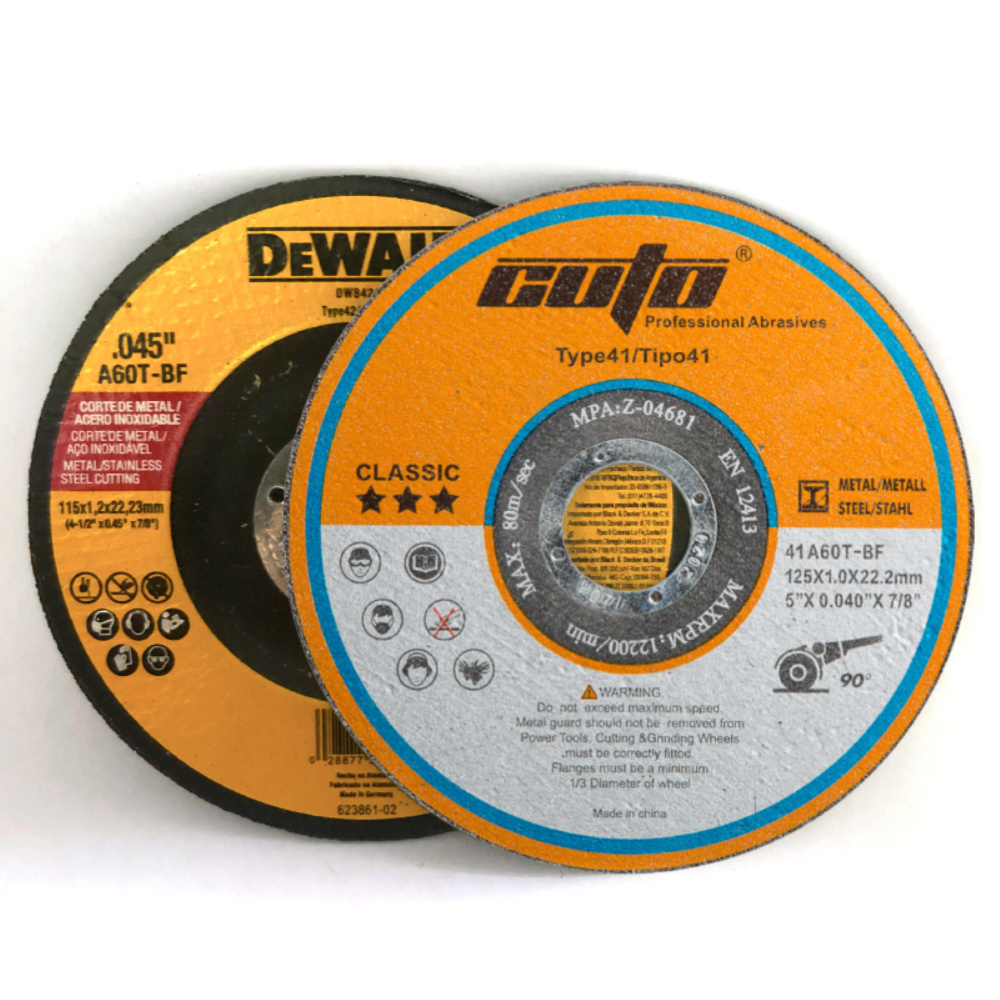 Cutting Discs Suitable for Stainless Steel INOX and Metal Precision Cutting