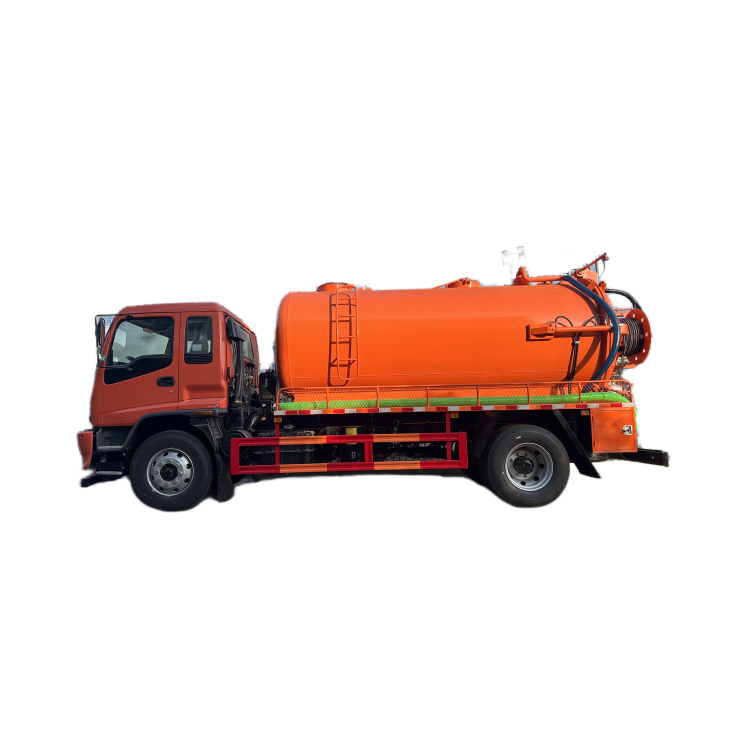 Factory direct sales of Isuzu 10 cubic meters sewage suction tanker truck low price sale of septic tank truck sewage suction