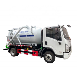 High quality vacuum suction truck Chinese production of suction truck manufacturers small vacuum sewage suction trucks