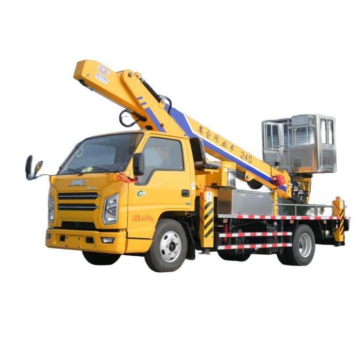 Jmc 24 meters Telescopic Aerial Platform Truck Man Lift Working Truck for  Cherry Picker