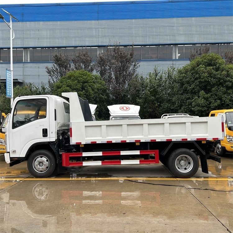 Isuzu small cargo truck for sales 3tons 5tons dump truck factory price