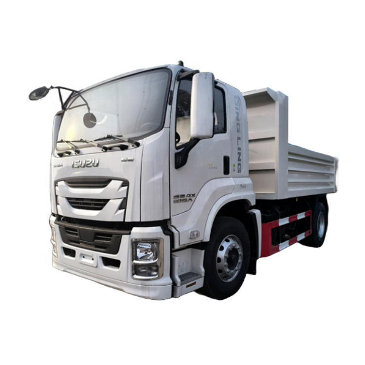 High-quality thickened small dump truck adopts Isuzu Euro VI chassis 4*2 tipper dump truck for export