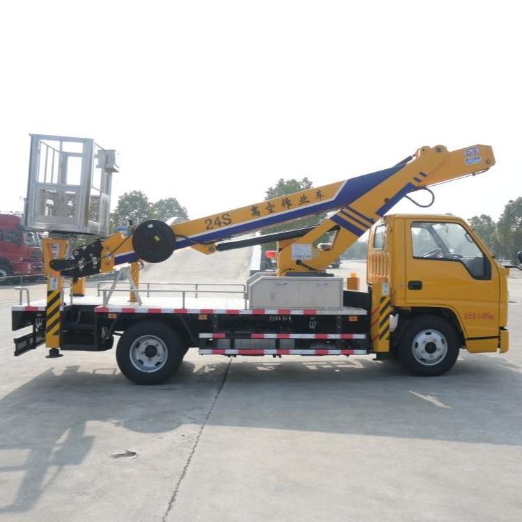 Jmc 24 meters Telescopic Aerial Platform Truck Man Lift Working Truck for  Cherry Picker