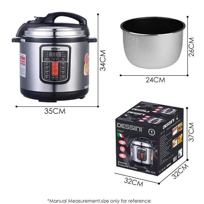 Smart Pot Electric Pressure Cooker 6QT