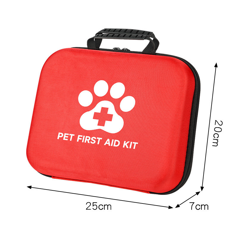 Customize Medical Supplies Pet professional first aid emergency kit Pet Bag Dog Cat travel home First Aid Bag