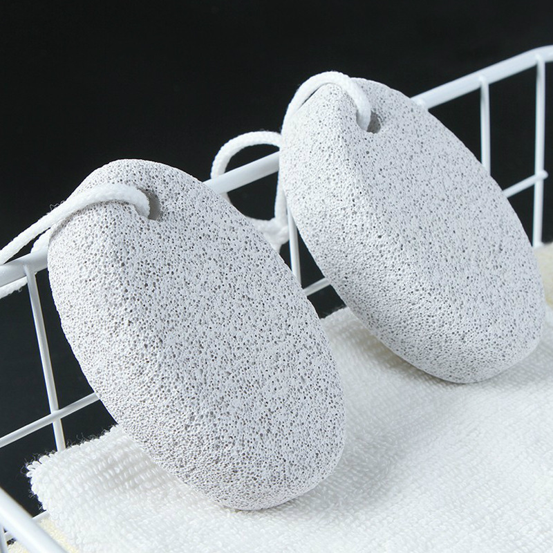 JDK New Foot Pumice Stone for Feet Hard Skin Callus Remover and Scrubber (Gray)