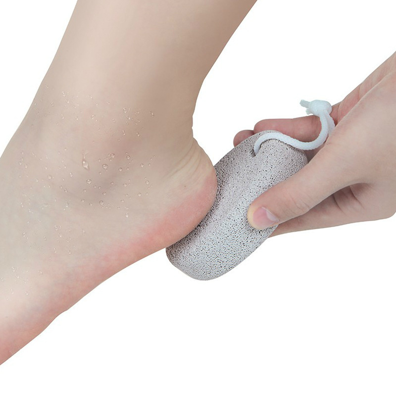 JDK New Foot Pumice Stone for Feet Hard Skin Callus Remover and Scrubber (Gray)