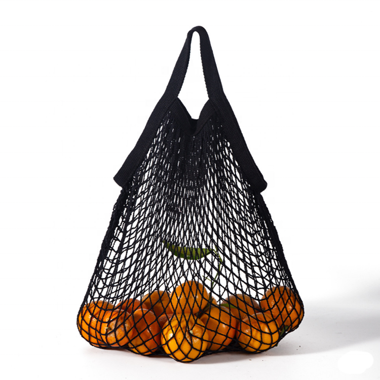 Wholesale Cheap Recycled Eco Friendly Hemp Net Reusable Produce Fruit Vegetable Organic Cotton Mesh Bag