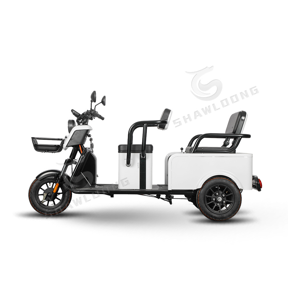 2000 Kg 1000 Kg Battery Operated Electric Cargo Tricycle With 48 V 60 V 72V Electric Rickshaw