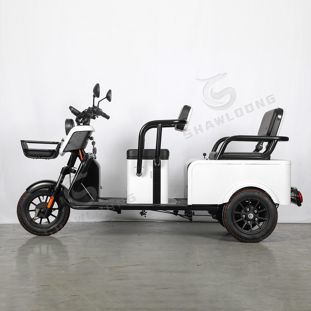 2000 Kg 1000 Kg Battery Operated Electric Cargo Tricycle With 48 V 60 V 72V Electric Rickshaw