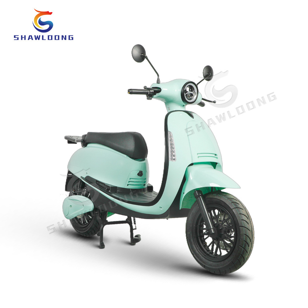 High-Power Adult Electric Scooter and Motorcycle with Pedals Open-Body CKD Electric Moped