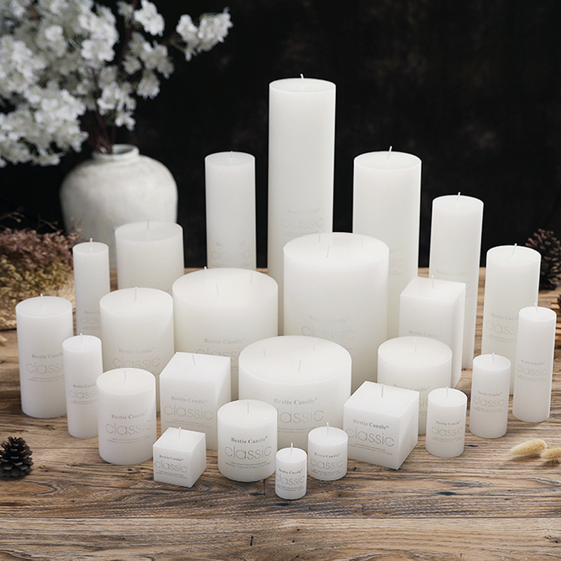 SWD115 12 inch Giant candle lighting Home party wedding event Decor Non Scented Pillar Wax Candles