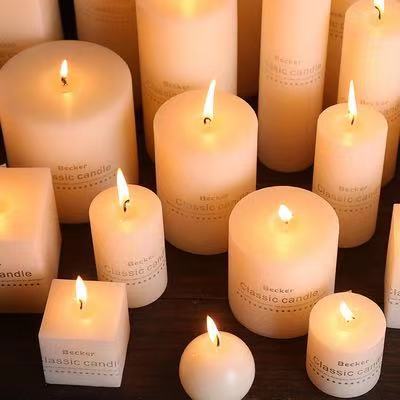 SWD115 12 inch Giant candle lighting Home party wedding event Decor Non Scented Pillar Wax Candles