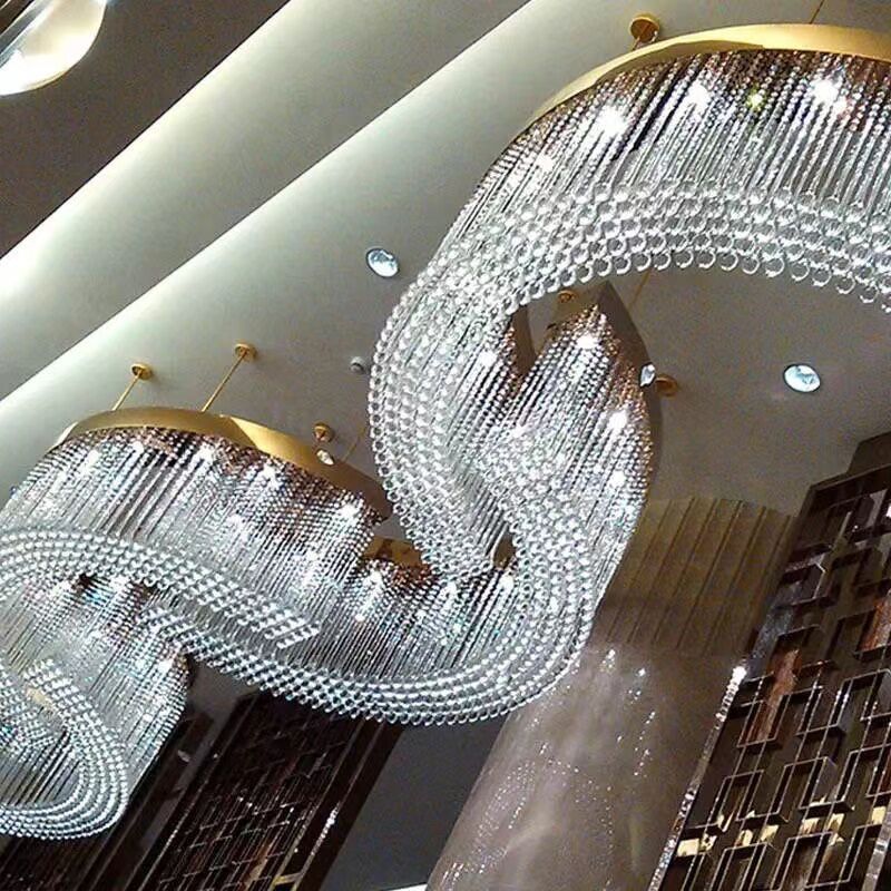 Gorgeous wedding decoration crystal acrylic beads ceiling curtains with crystal ball event drape