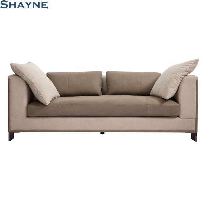 NC High Point Exhibitor OEM for well-known brands SHAYNE FURNITURE KT Living Room Expensive Curved italian leather set beds sofa