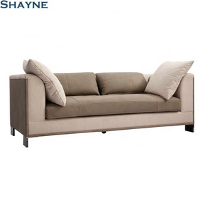 NC High Point Exhibitor OEM for well-known brands SHAYNE FURNITURE KT Living Room Expensive Curved italian leather set beds sofa