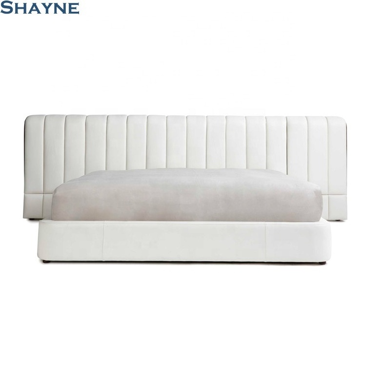 2024 collections Exhibitor ODM OEM for well-known brands SHAYNE FURNITURE Black With Drawers Room King Size Bed Modern