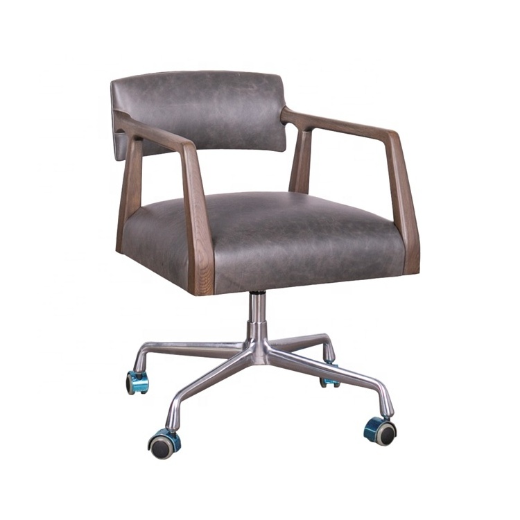 300000 SKU ODM Public Company Shayne Luxury High-end Customize Furniture Swivel Accent Gaming Leather Office Chair