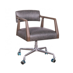 300000 SKU ODM Public Company Shayne Luxury High-end Customize Furniture Swivel Accent Gaming Leather Office Chair