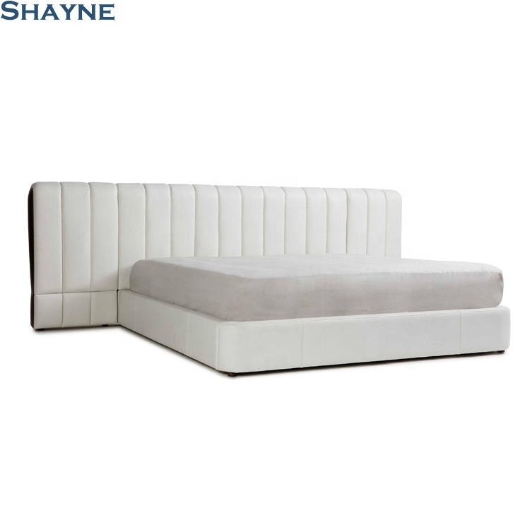 2024 collections Exhibitor ODM OEM for well-known brands SHAYNE FURNITURE Black With Drawers Room King Size Bed Modern