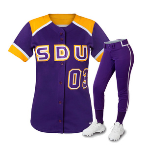 Custom Your Own Design Softball Uniform Pro Team Softball Jersey Youth Softball  Shirts Pants 2 Pieces Uniform Set