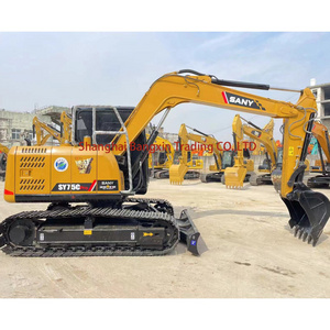 good condition used excavator for sale Sany SY75C crawler excavator second hand excavator