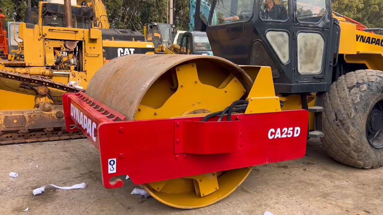 Compactor Used CA 25D dynapac CA301D ca602/second hand ca30d ca25d road roller Dynapac CA30 CA25 in low price