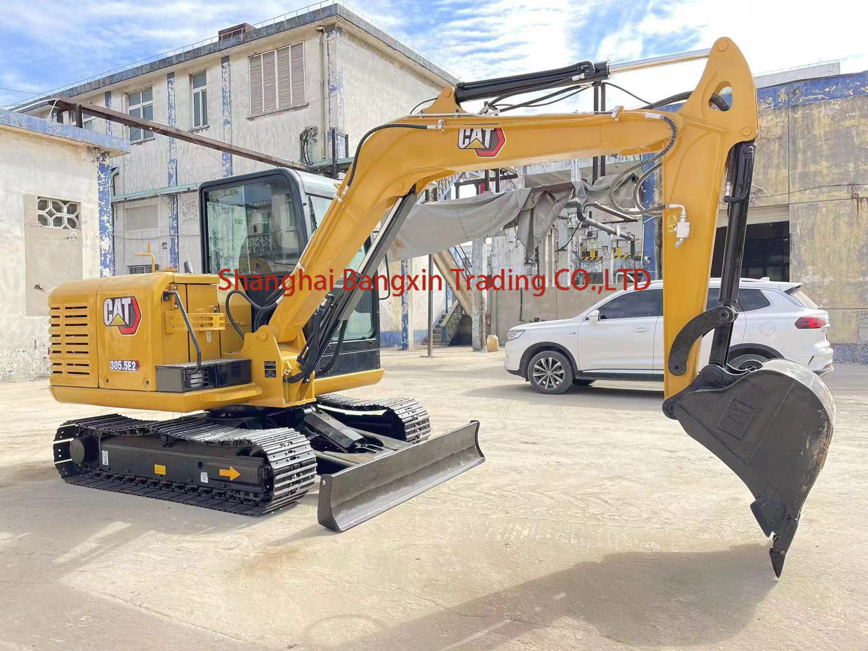 excellent working performance used excavator price used 5 ton 5.5 ton excavator Cat 305.5E2 mini excavator used