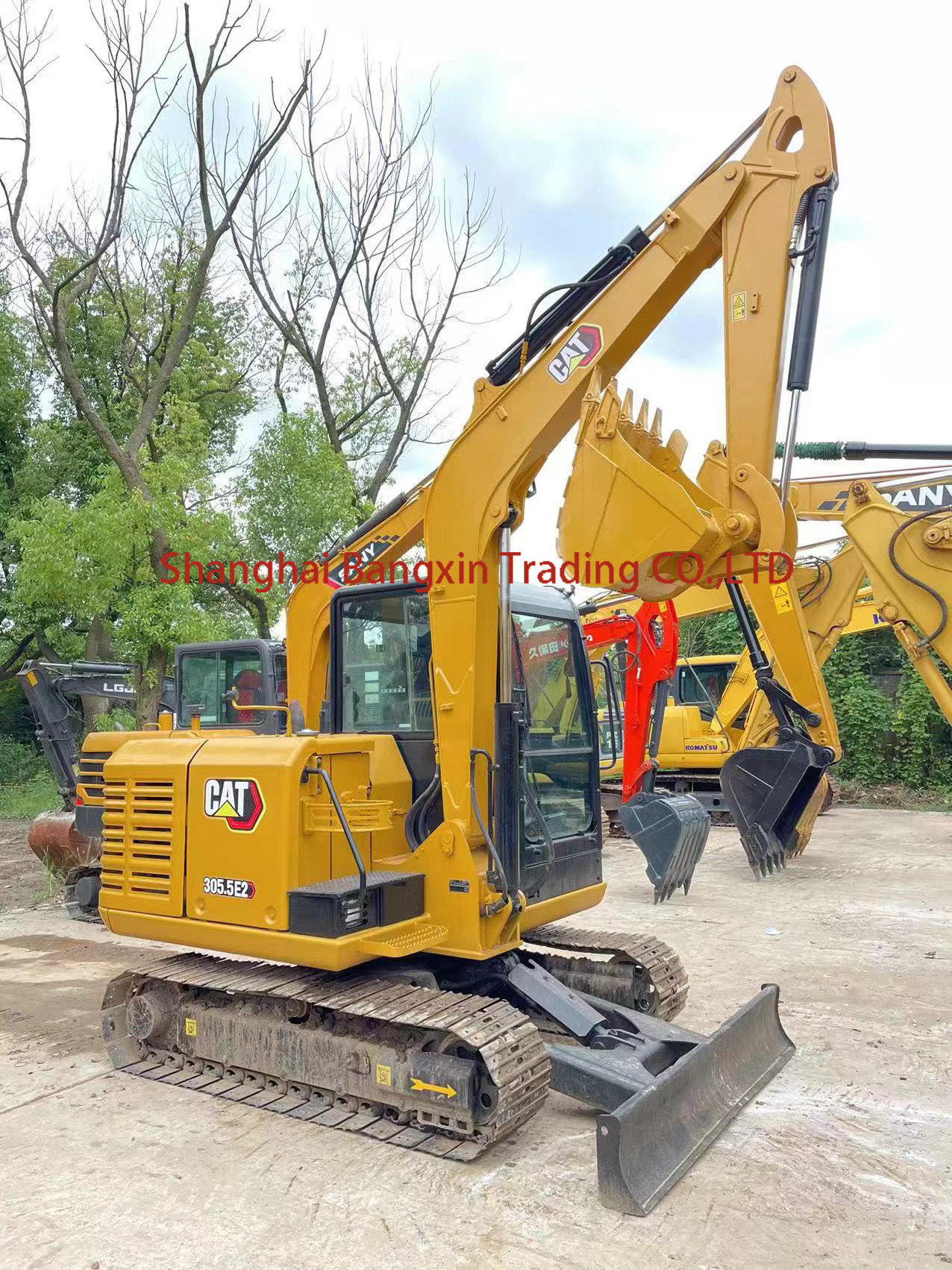 excellent working performance used excavator price used 5 ton 5.5 ton excavator Cat 305.5E2 mini excavator used