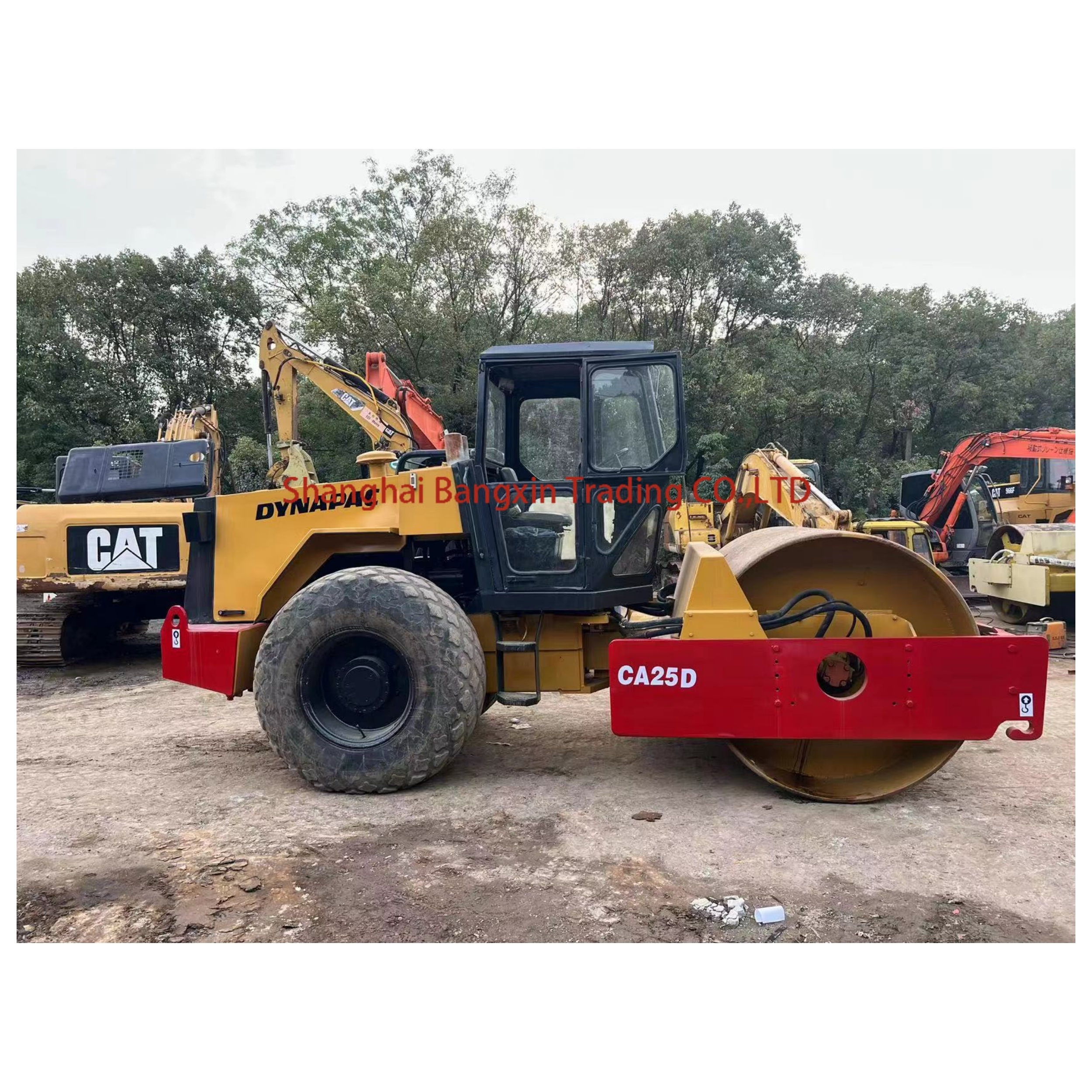 Compactor Used CA 25D dynapac CA301D ca602/second hand ca30d ca25d road roller Dynapac CA30 CA25 in low price