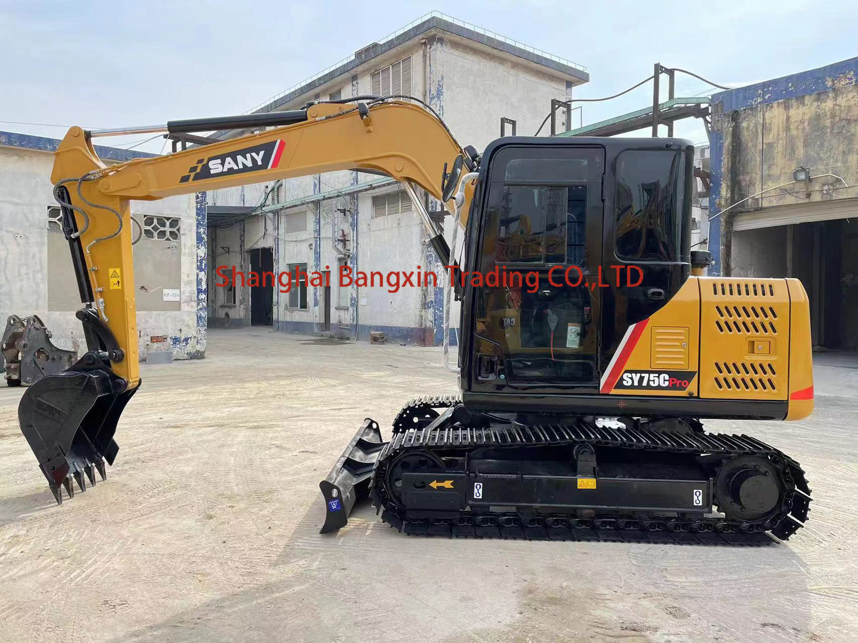 good condition used excavator for sale Sany SY75C crawler excavator second hand excavator