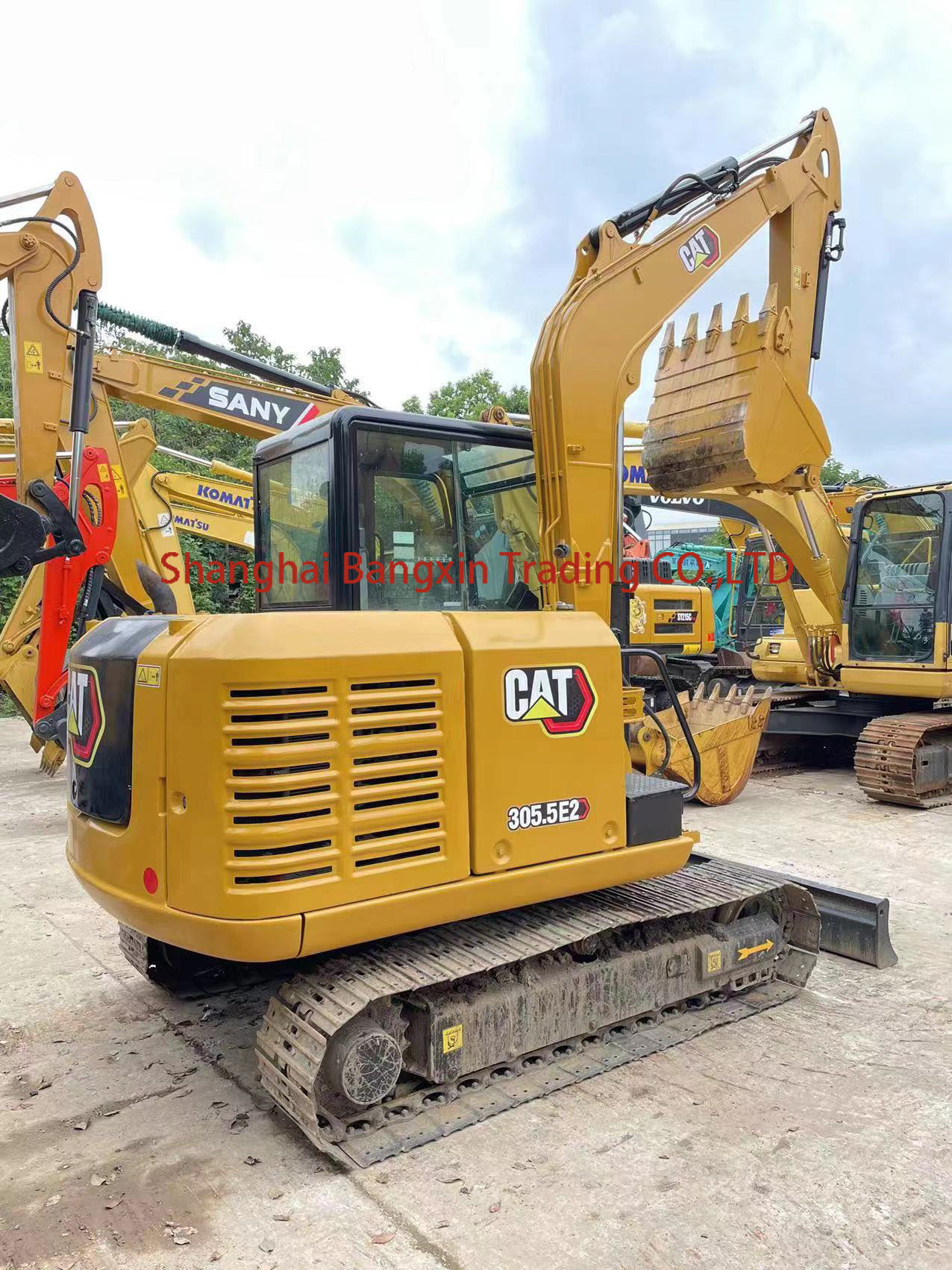 excellent working performance used excavator price used 5 ton 5.5 ton excavator Cat 305.5E2 mini excavator used