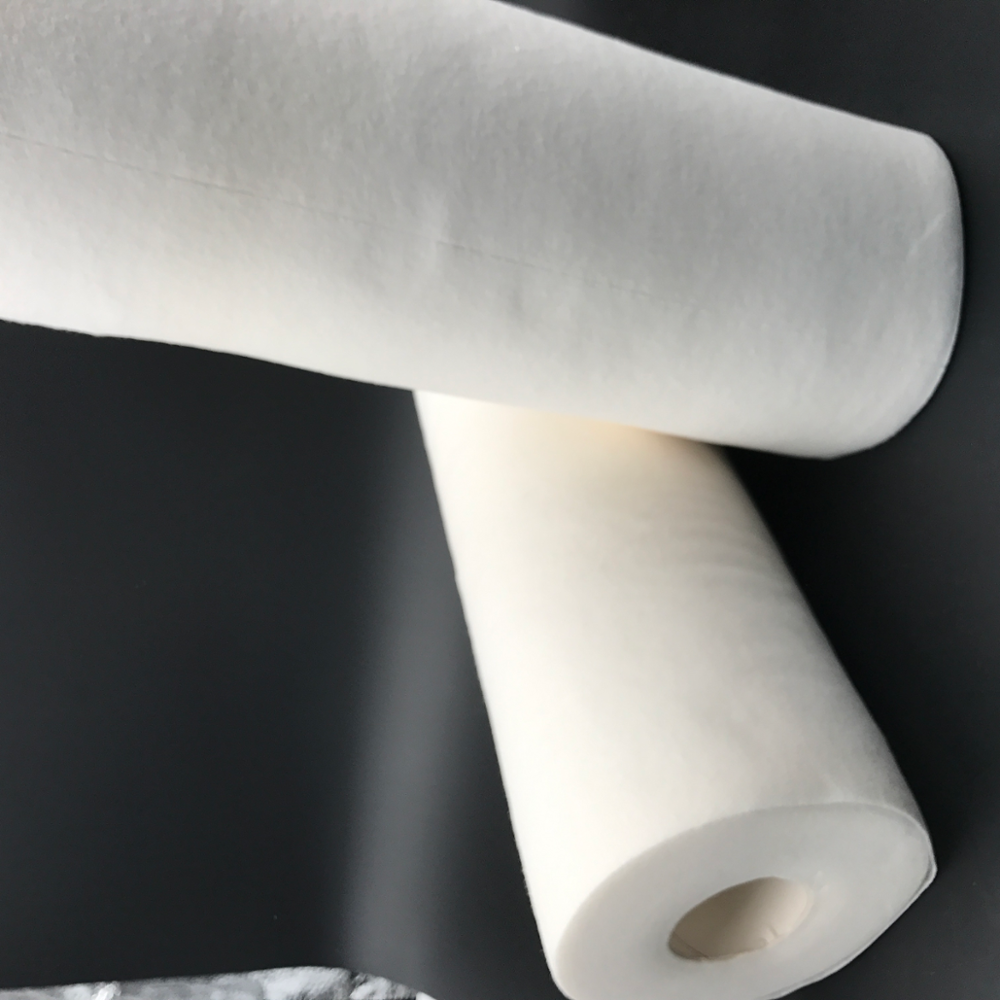 Airlaid absorbent paper rolls with sap for baby diapers absorbency core