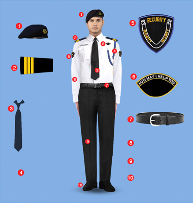 2024 Security Guard Company Dress Uniform Hot Selling