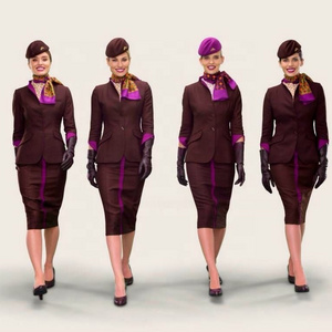 Good Quality Airasia Singapore Emirates Airline Uniform For Women