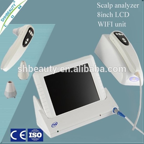 Popular latest scalp analysis machine skin moisture analyzer skin scanner hair analyzer